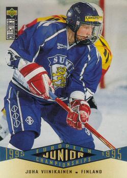 1995-96 Collector's Choice #329 Juha Viinikainen Front