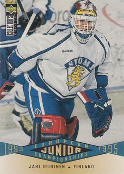1995-96 Collector's Choice #330 Jani Riihinen Front