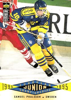 1995-96 Collector's Choice #350 Samuel Pahlsson Front