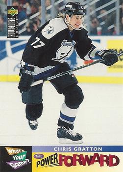 1995-96 Collector's Choice #357 Chris Gratton Front