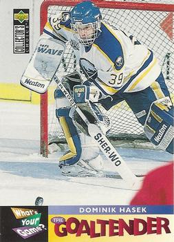 1995-96 Collector's Choice #367 Dominik Hasek Front