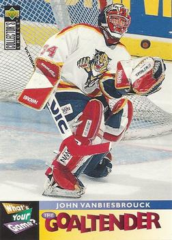 1995-96 Collector's Choice #368 John Vanbiesbrouck Front