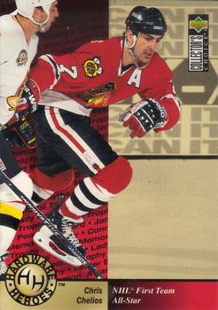 1995-96 Collector's Choice #380 Chris Chelios Front