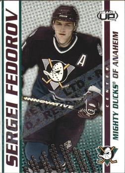 2003-04 Pacific Heads Up - Retail LTD #1 Sergei Fedorov Front