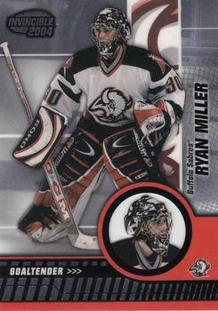 2003-04 Pacific Invincible - Retail #10 Ryan Miller Front