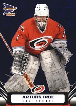 2003-04 Pacific Prism - Blue #21 Arturs Irbe Front