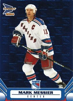 2003-04 Pacific Prism - Blue #72 Mark Messier Front