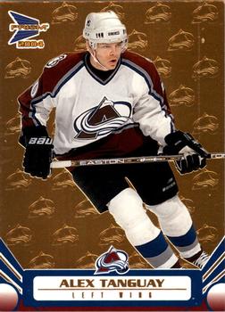 2003-04 Pacific Prism - Gold #28 Alex Tanguay Front