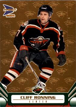 2003-04 Pacific Prism - Gold #55 Cliff Ronning Front