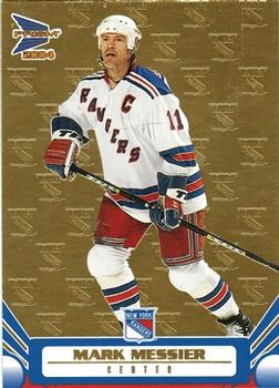 2003-04 Pacific Prism - Gold #72 Mark Messier Front
