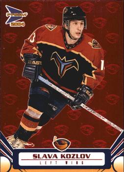 2003-04 Pacific Prism - Red #6 Slava Kozlov Front