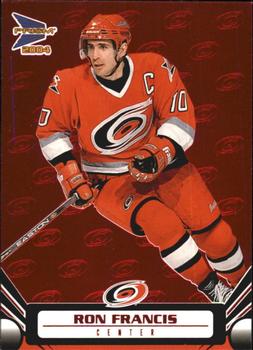 2003-04 Pacific Prism - Red #20 Ron Francis Front