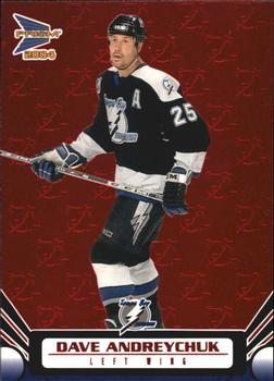 2003-04 Pacific Prism - Red #90 Dave Andreychuk Front
