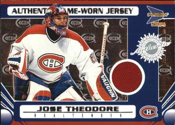 2003-04 Pacific Prism - Retail Jerseys #124 Jose Theodore Front