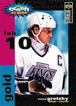 1995-96 Collector's Choice - You Crash the Game Gold #C3 Wayne Gretzky Front