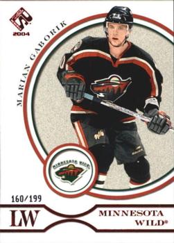 2003-04 Pacific Private Stock Reserve - Red #50 Marian Gaborik Front