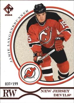 2003-04 Pacific Private Stock Reserve - Red #61 Jamie Langenbrunner Front