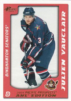 2003-04 Pacific Prospects AHL - Gold #8 Julien Vauclair Front