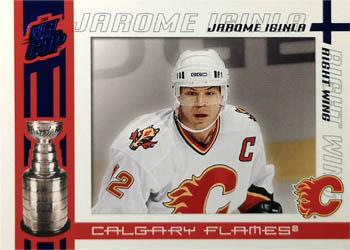 2003-04 Pacific Quest for the Cup - Blue #15 Jarome Iginla Front