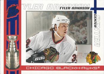 2003-04 Pacific Quest for the Cup - Blue #19 Tyler Arnason Front