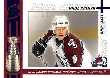 2003-04 Pacific Quest for the Cup - Blue #25 Paul Kariya Front