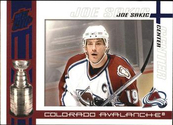 2003-04 Pacific Quest for the Cup - Blue #26 Joe Sakic Front
