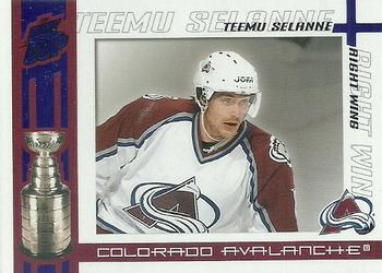 2003-04 Pacific Quest for the Cup - Blue #27 Teemu Selanne Front