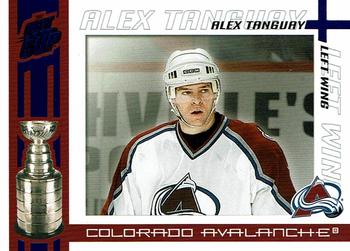 2003-04 Pacific Quest for the Cup - Blue #28 Alex Tanguay Front