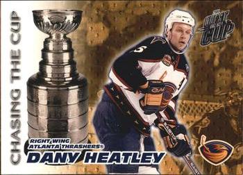 2003-04 Pacific Quest for the Cup - Chasing the Cup #1 Dany Heatley Front