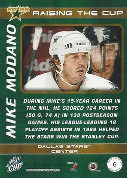 2003-04 Pacific Quest for the Cup - Raising the Cup #6 Mike Modano Back