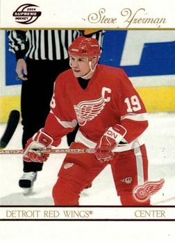 2003-04 Pacific Supreme - Red #35 Steve Yzerman Front