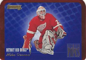 1995-96 Donruss - Between the Pipes #3 Mike Vernon Front