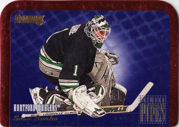 1995-96 Donruss - Between the Pipes #8 Sean Burke Front