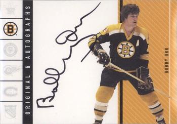 2003-04 Parkhurst Original Six Boston - Autographs #OS-BO Bobby Orr Front
