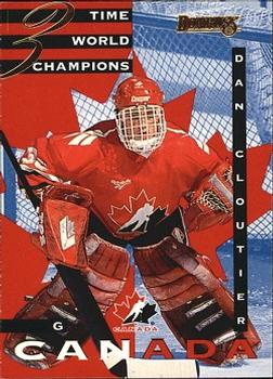 1995-96 Donruss - Canadian World Junior Team #2 Dan Cloutier Front
