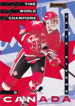 1995-96 Donruss - Canadian World Junior Team #7 Jamie Rivers Front