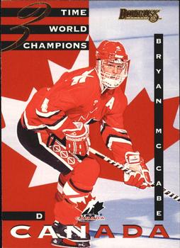 1995-96 Donruss - Canadian World Junior Team #8 Bryan McCabe Front
