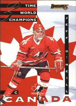 1995-96 Donruss - Canadian World Junior Team #14 Jeff O'Neill Front