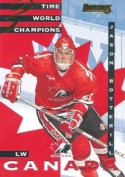 1995-96 Donruss - Canadian World Junior Team #18 Jason Botterill Front