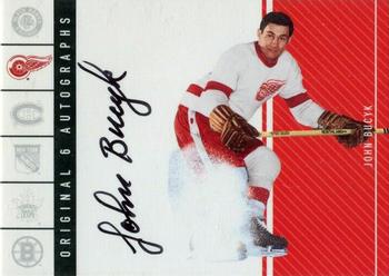 2003-04 Parkhurst Original Six Detroit - Autographs #OS-JB John Bucyk Front