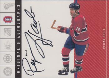 2003-04 Parkhurst Original Six Montreal - Autographs #OS-RH Rejean Houle Front