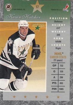 1995-96 Donruss Elite #17 Kevin Hatcher Back
