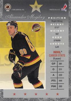 1995-96 Donruss Elite #18 Alexander Mogilny Back