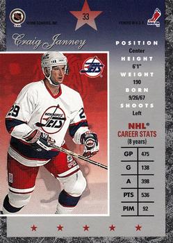 1995-96 Donruss Elite #33 Craig Janney Back