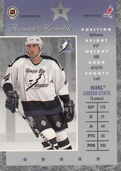1995-96 Donruss Elite #36 Roman Hamrlik Back