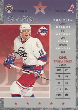 1995-96 Donruss Elite #55 Chad Kilger Back