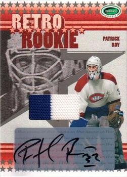 2003-04 Parkhurst Rookie - Retro Rookie Autographs #RR-PR Patrick Roy Front
