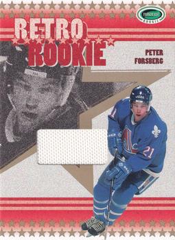 2003-04 Parkhurst Rookie - Retro Rookies #RR-2 Peter Forsberg Front