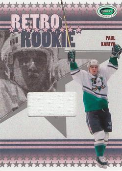 2003-04 Parkhurst Rookie - Retro Rookies #RR-15 Paul Kariya Front