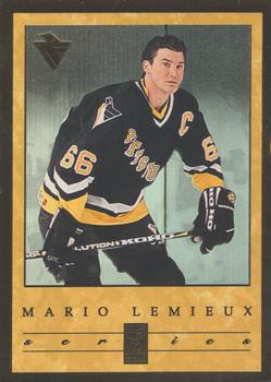 1995-96 Donruss Elite - Mario Lemieux Series #4 Mario Lemieux Front